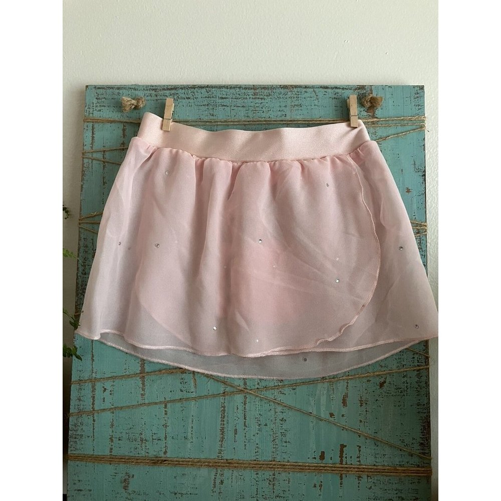 Flo Dancewear Kids Pink Tutu With Rhinestones New With Tags Size XS